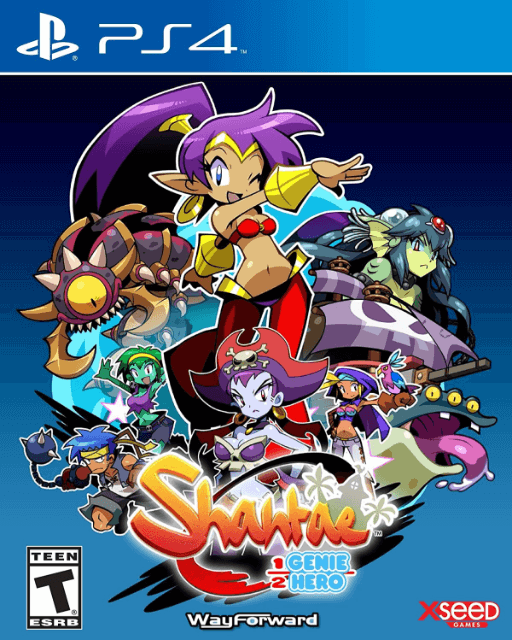 Shantae Half-Genie Hero box art for Playstation 4